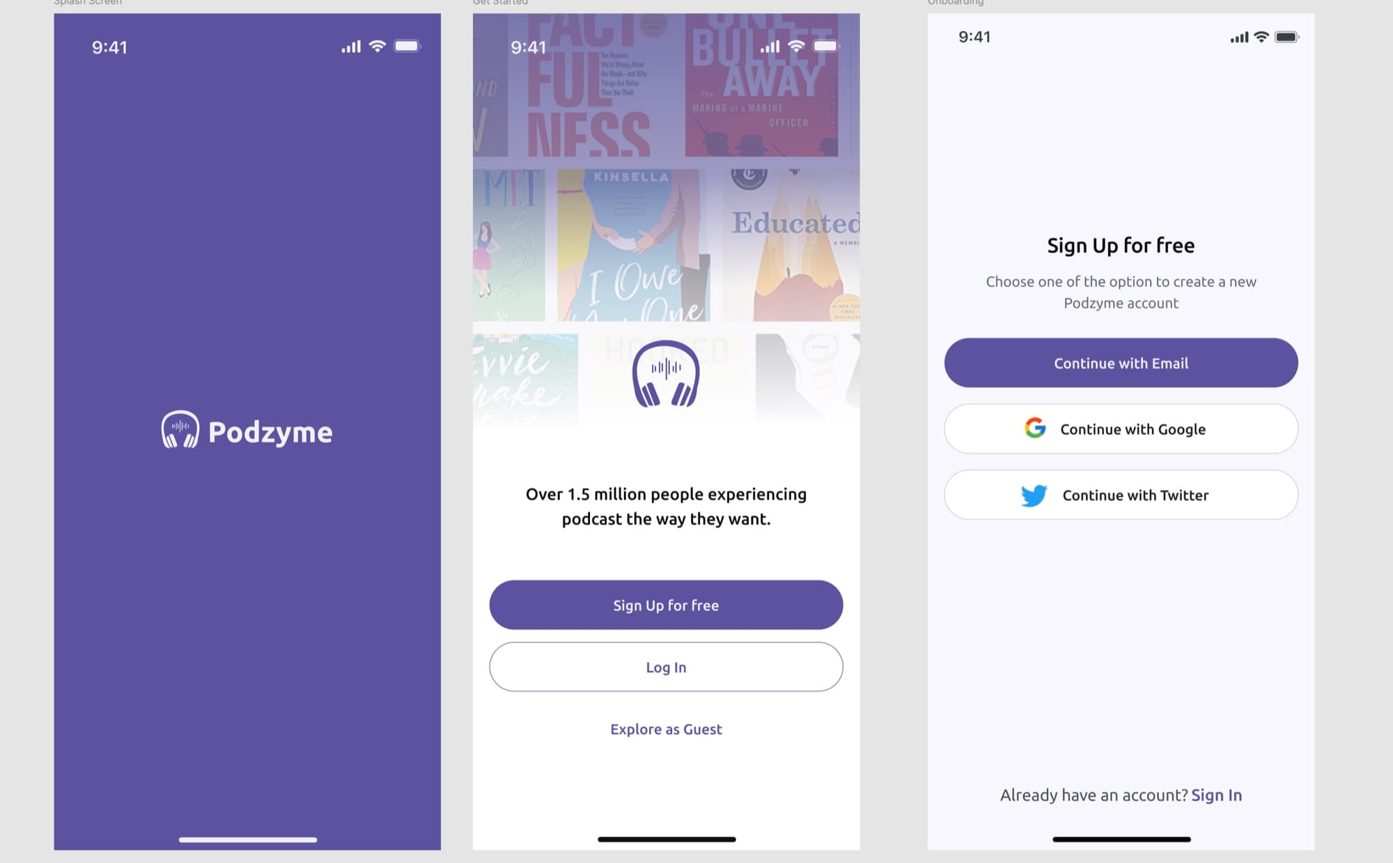 Podzyme creator studio analytics